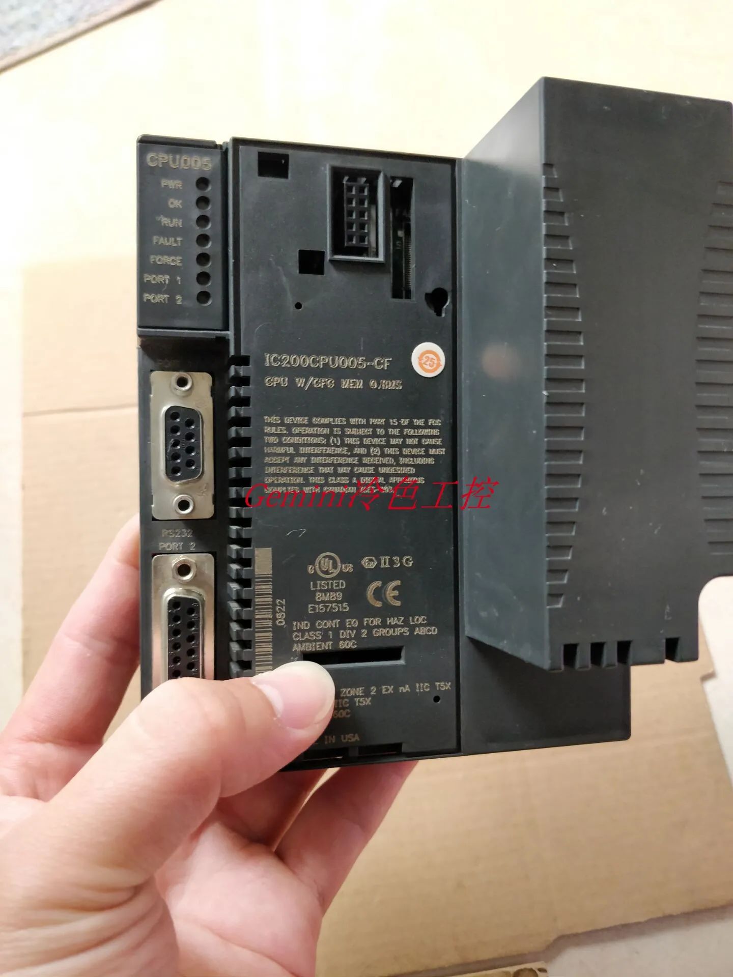 

IC200CPU005, new to CPU005, IC200CPU005-CF