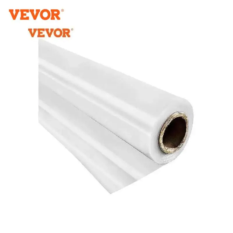 

VEVOR Agricultural Greenhouse Film Clear Plastic Farm Crops Vegetable Cover UV Resistant Polyethylene Covering Plants Flowers