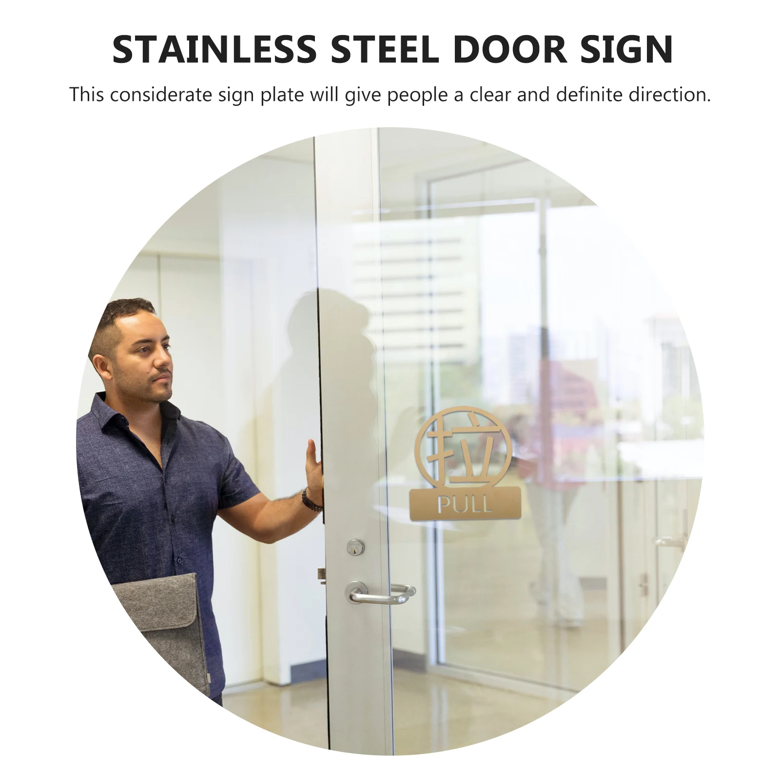 

Tips on The Door Push Plate House Number Pull Sign Company Push-and-pull Identification Reminder Office