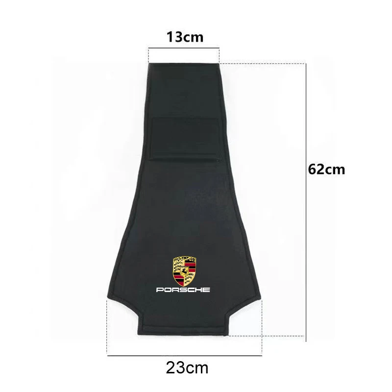 Alfombrilla para reposacabezas de asiento Interior de coche, almohadilla protectora antipolvo para Porsche 911 718 Cayenne Panamera Macan Boxster Carrera-GT 928 944 968