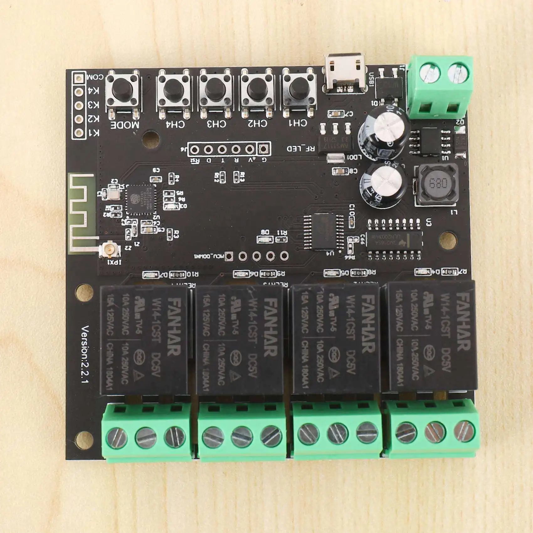 ABZW 3X 4CH Tuya Switch Wi-Fi Модуль переключателя Беспроводное реле Smart Life APP Дистанционное управление Умный таймер для умного домашнего переключателя