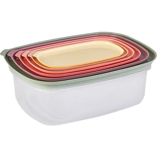 Roe Vicks Licht 6 Stukken Opslag Container