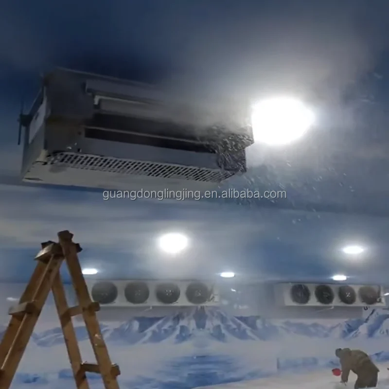 500kg/24h Commercial Indoor Snow Generator Falling Machine for Theme Park Scenery