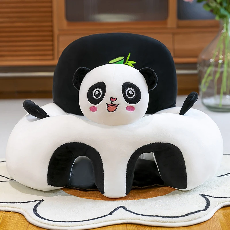 Baby Sofa Support Seat Cover Plush Chair Learn To Sit Comfortable Cartoon Toddler Nest Puff Wash No Stuffing Cradle