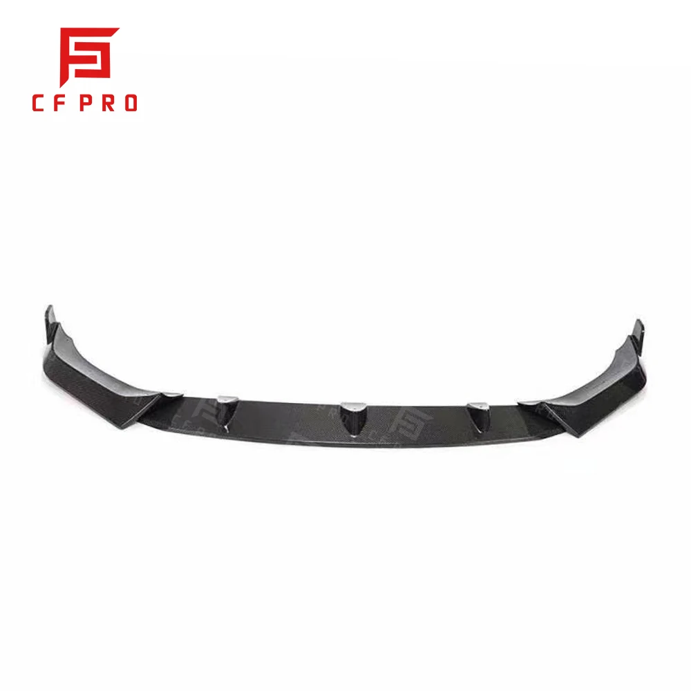 Carbon Fiber Three Section Type Front Bumper Lip Diffuser For BMW X7 G07 Car Body Kit Accessories