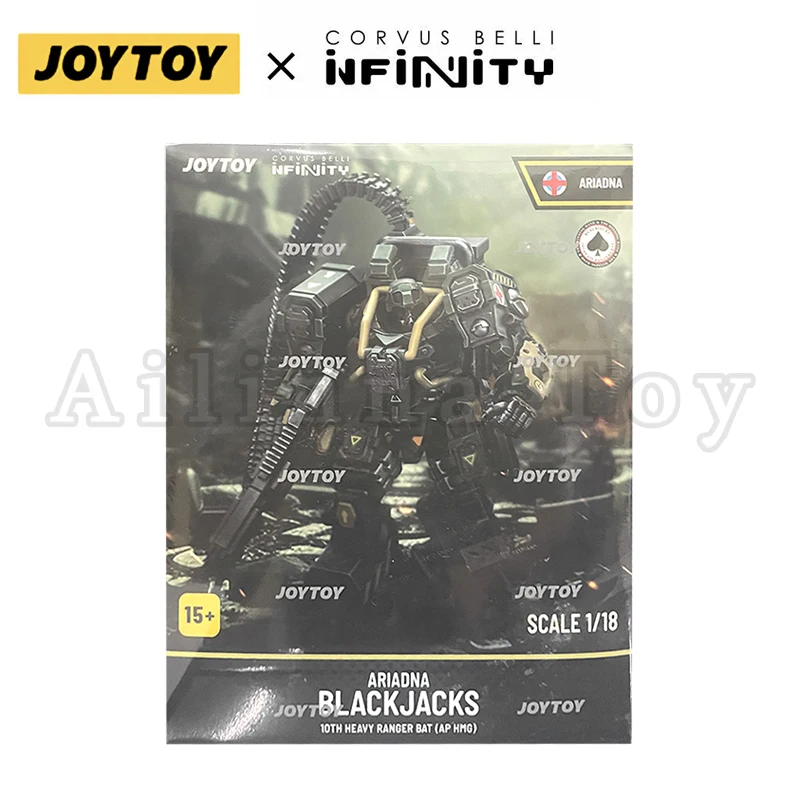 JOYTOY 1/18 Action Figure Infinity Ariadna Blackjacks 10th Heavy Ranger Bat Anime