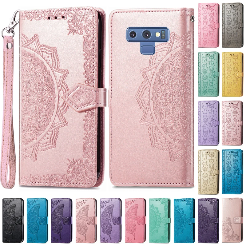 

Чехол Note 9, чехол для Samsung Galaxy Note 9, чехол N960F N960, кожаный флип-чехол-кошелек для Samsung Note 9, чехол-книжка, чехол Fundas