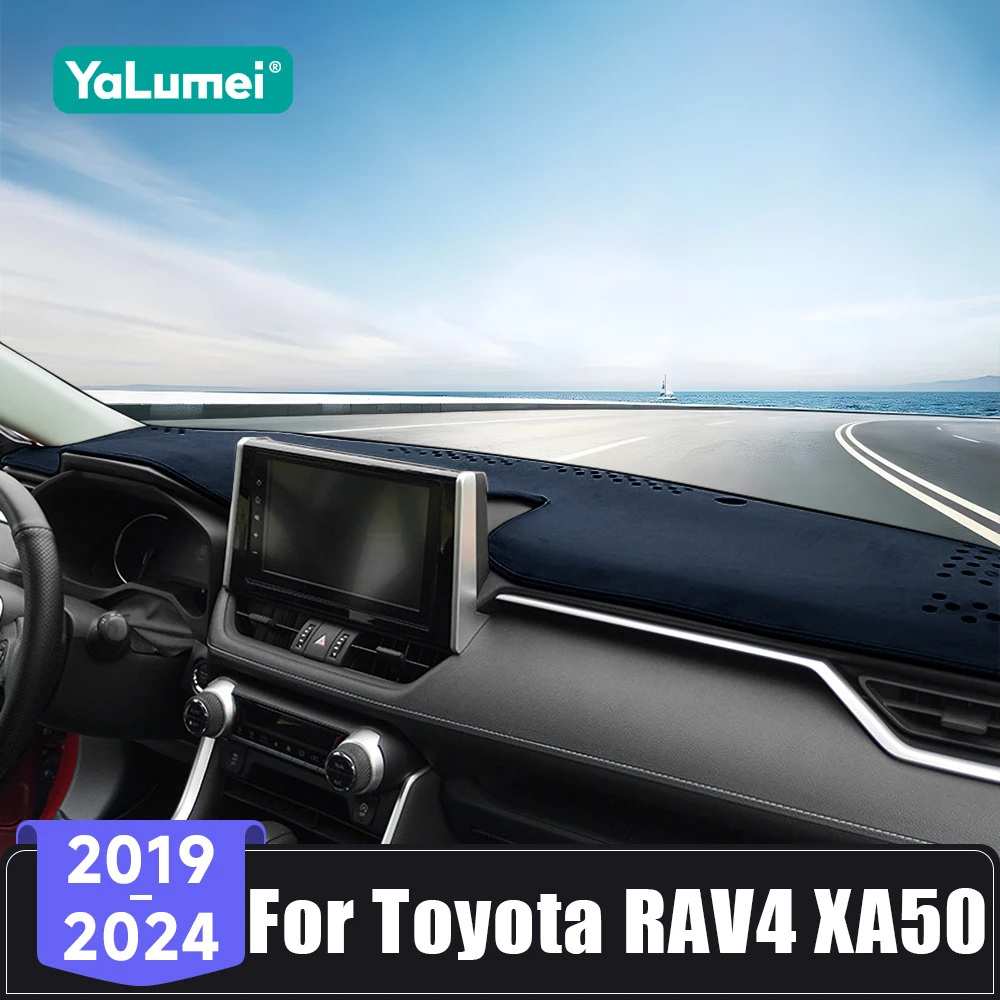 Auto Mittelkonsole Sonnenschirm Vermeiden Licht Pad Anti-Uv Abdeckung Teppich Für Toyota RAV4 XA50 RAV4 Hybrid 2019 2020 2021 2022 2023 2024