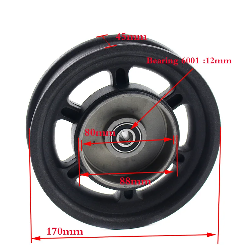 8.5 inch Rear Wheel Hub Repair Spare Parts For Xiaomi Mijia M365 Electric Scooter Tire accessories