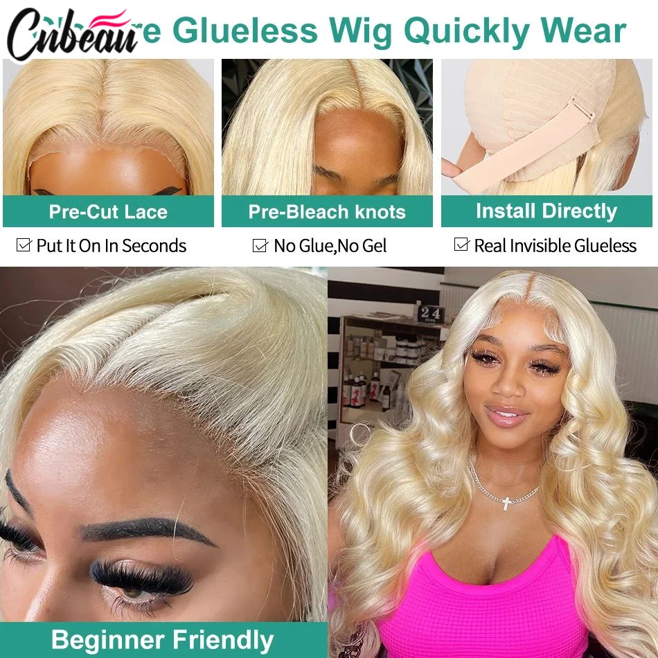 250% 30 36 pulgadas 613 peluca - 613 Blonde Body Wave Lace Front Wig reseña y precio