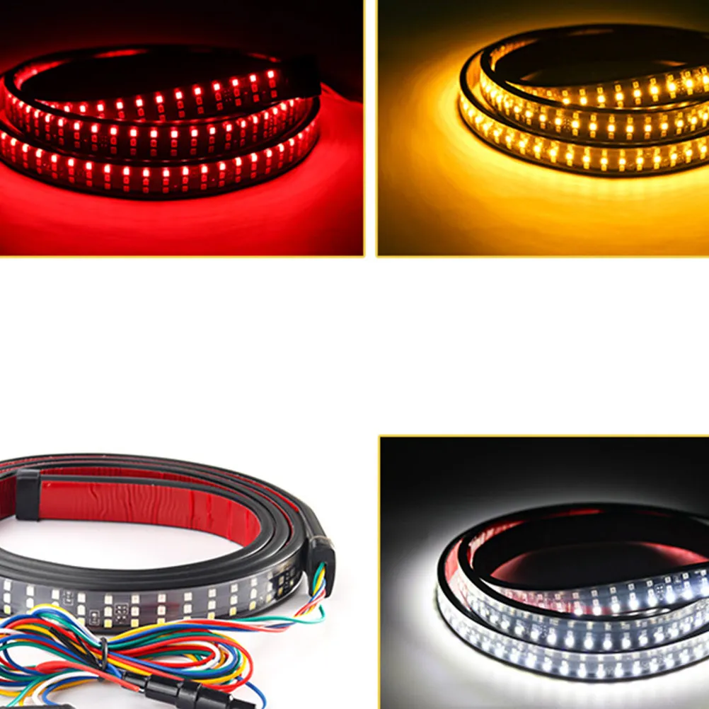 

1.5m Silicone Tricolor Soft Lamp Bar Flowing Light Strip Super Bright Low Temperature LED Waterproof Bendable Cuttable for House