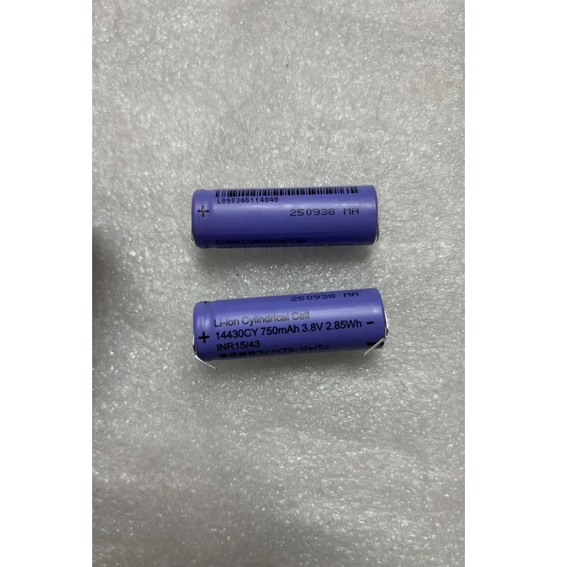 

2-6 шт. Новый литий-ионный аккумулятор 14430CY 14430 3,8 В 750 мАч с никелевым листом