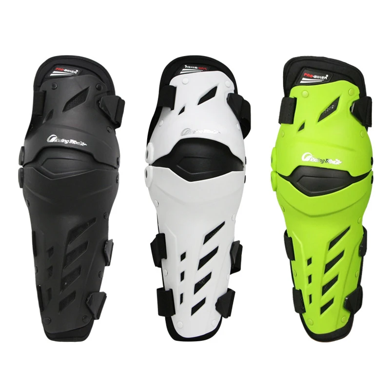 PRO-BIKER Motorcycle Knee Pads Skiing Knee Protector Sliders Moto Motorbike Knee Protective Gear Motocross Protector Guards Kit