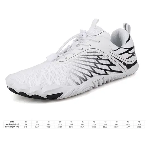 Unisex Water Shoes Barefoot Beach Shoes Non Slip Casual Wading Shoes Comfortable Outdoor Trekking Shoes Adjustable for Men Women