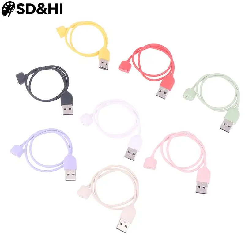 Multiple Colour Fast Charging Cable Magnetic Watch Charger For Mi Band 5 Smart Band For Mi Band 7 6 5