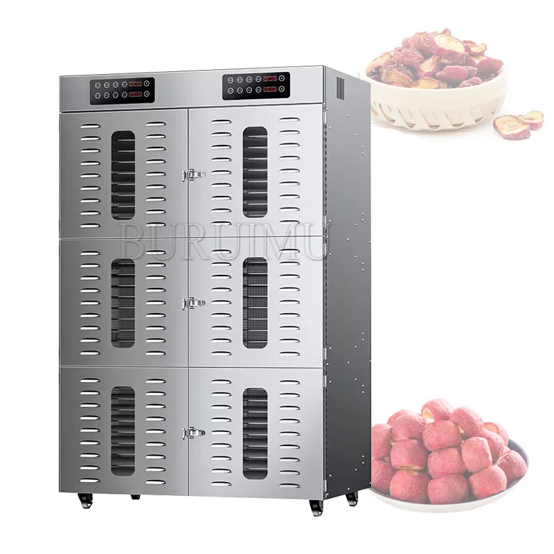 Dry Fruit Machine 90 Layer Warm Drying Air Drying Machine Food Vegetable Meat Dehydration Small Multi-functional