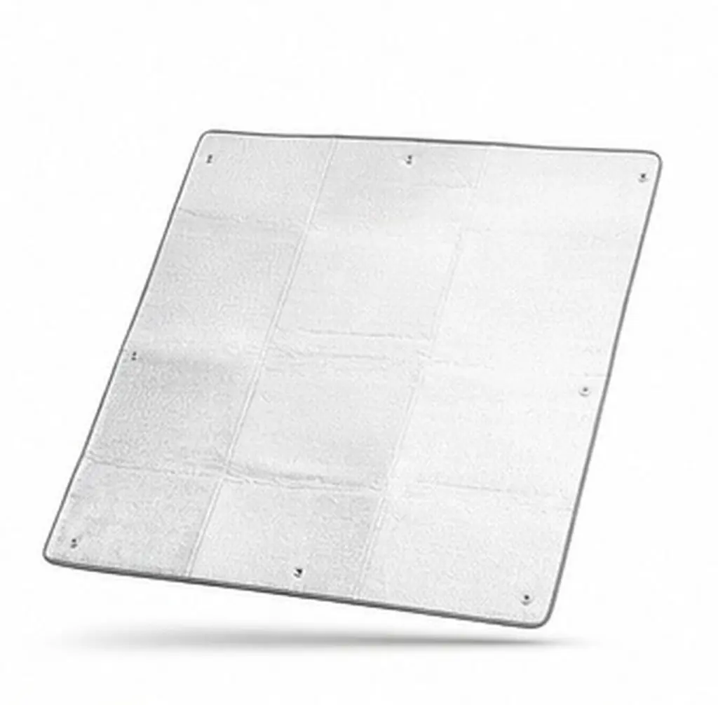1Set Sunroom Aluminum Heat Insulation Film Window Film Home Car Privacy Control Solar Insulated Cover Window Heat Blocker