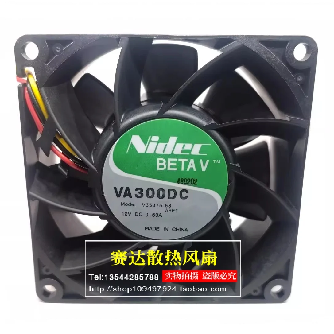 

Оригинал VA300DC V35375-58 8038 12V 0.60a вентилятор для серверного шасси