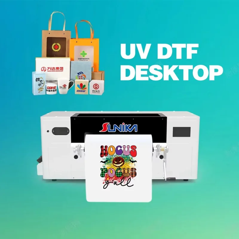 XP600 30mm Uv Dtf Printer Uv Sticker Printing Machine Transfer ab Film Pet Label Printer Machine for Phone case