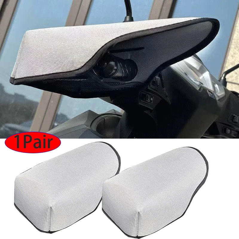 

1Pair Motorcycle Handlebar Muffs Electric Bike Gloves Handlebar Sun Protection Hand Covers Mesh Riding Gloves