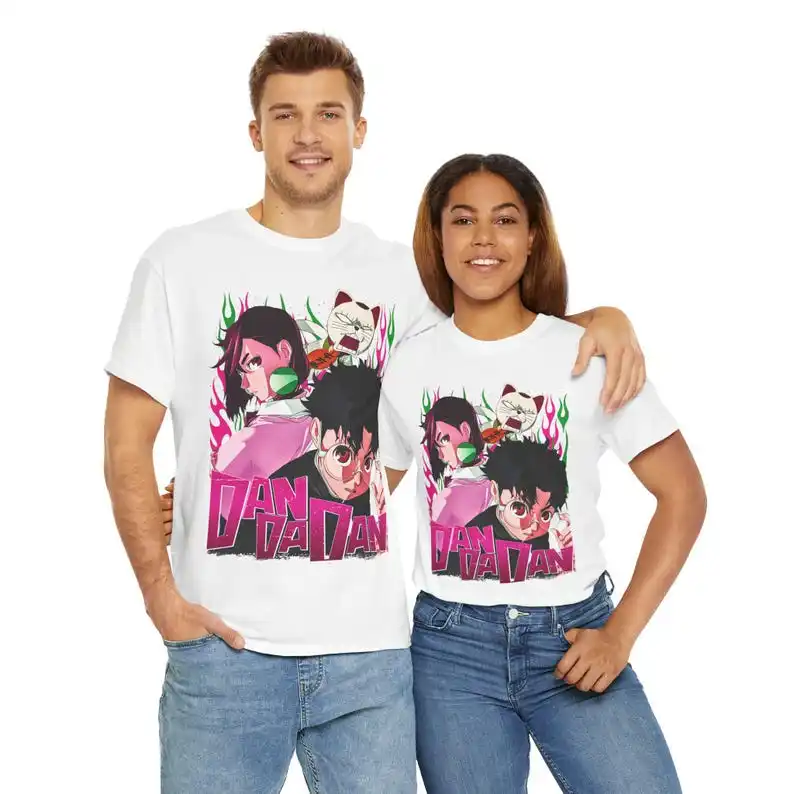 Dandadan Anime T-Shirt Unisex Graphic Manga Tee For Fans All Size