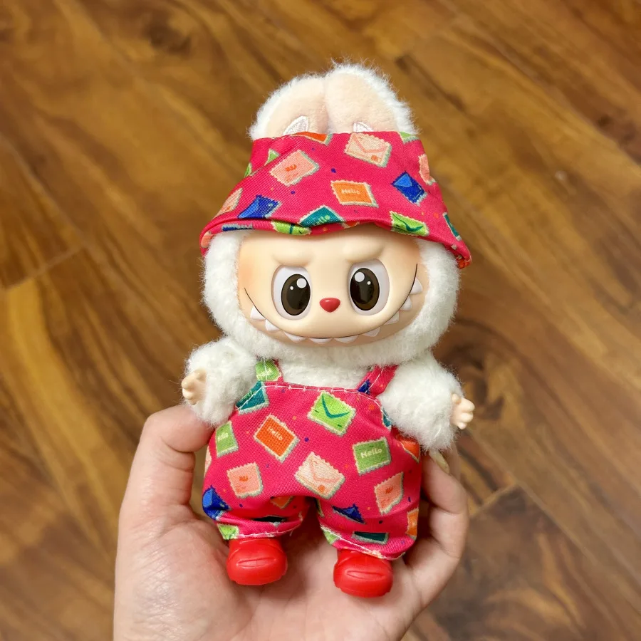 النمط الجديد للملابس فقط مناسب لدمى الفينيل القماشية الراب مقاس 17 سم من القماش القطيفة وإكسسوارات الملابس والملابس