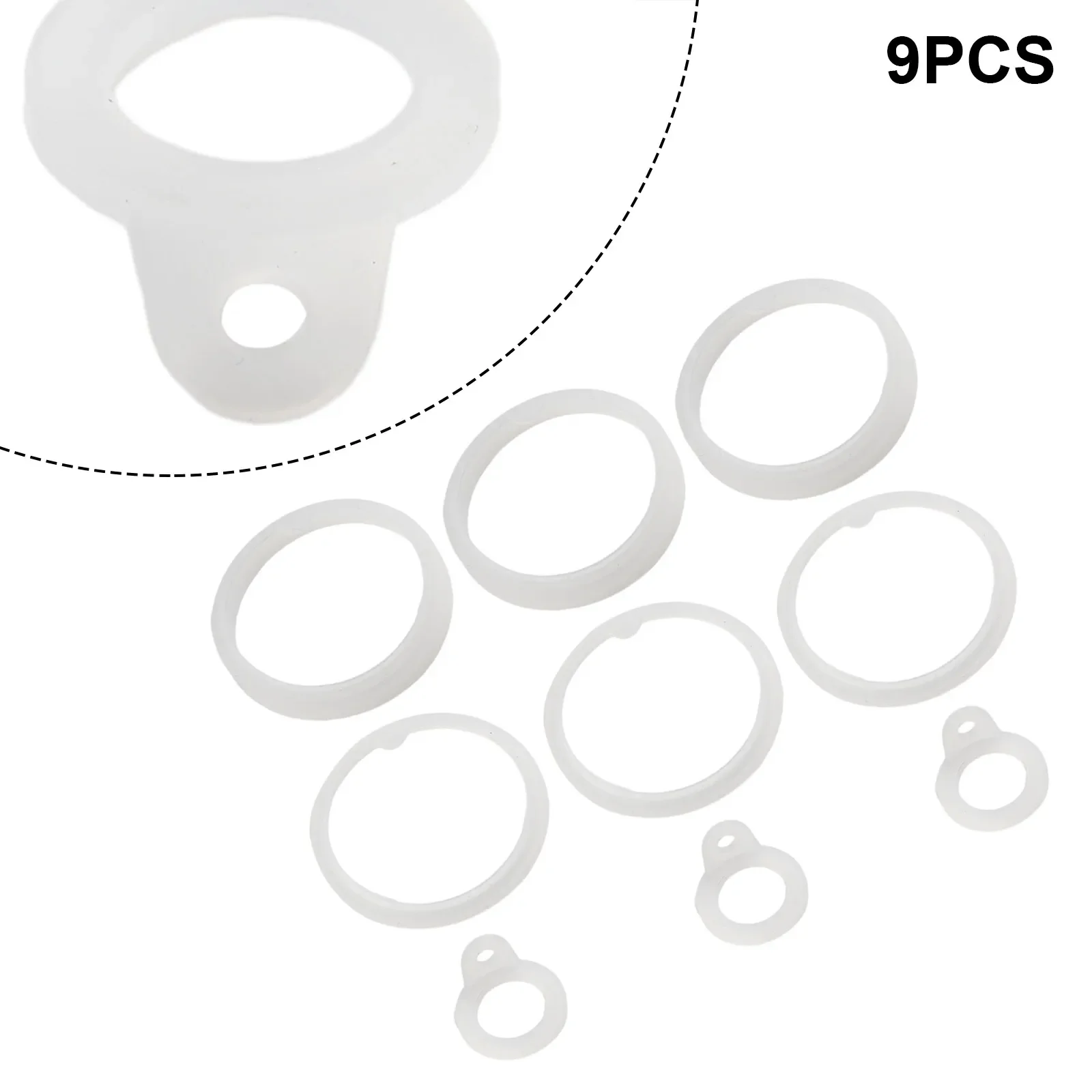 Accessories Sealing Gasket For Water Bottle Straw Lid Primary Color Compatible With Chug Lid & Chug Spout High Quality