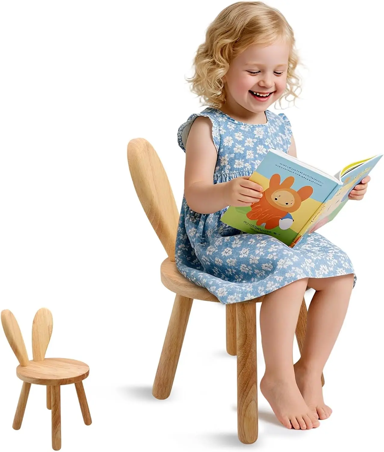 

Деревянная подставка-ступенька с противоскользящим ковриком для детской игровой комнаты, класса и домашнего использования