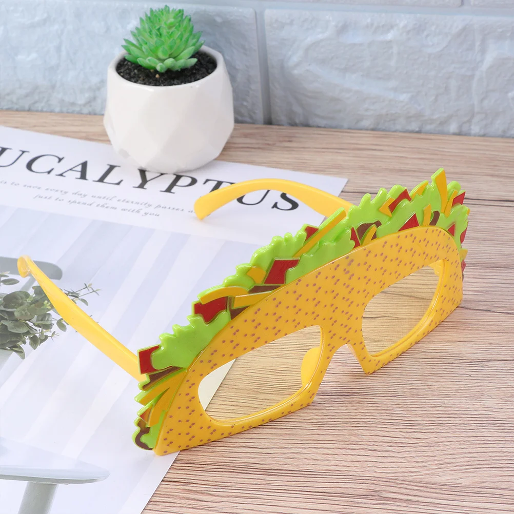 Feestbril Mexicaanse Taco Nieuwigheid Brillen Voor Volwassenen Kinderen Kostuum Accessoire Photo Booth Props Viering Decor
