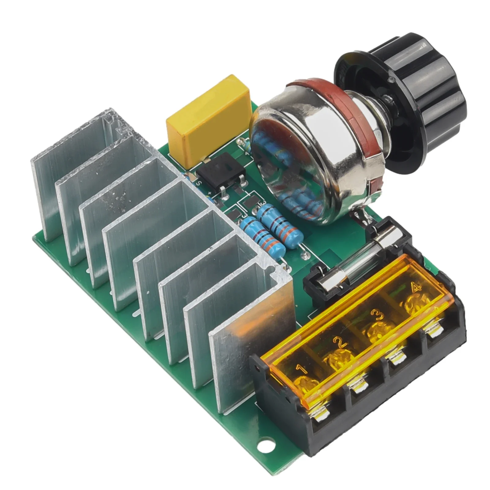 AC SCR Electric Voltage Regulator Motor Speed Controller Module Voltage Regulator Dimmers Dimming Speed 4000W 0-220V Hot Sale