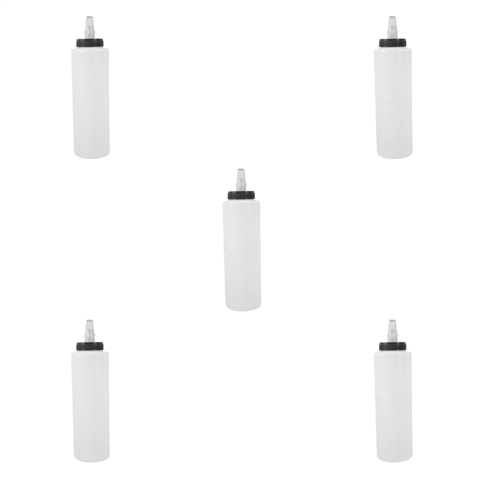 

5pcs 5 Pieces Car Polishing Bottles Self Cleaning Dispenser Wax Plastic Empty Dispensing