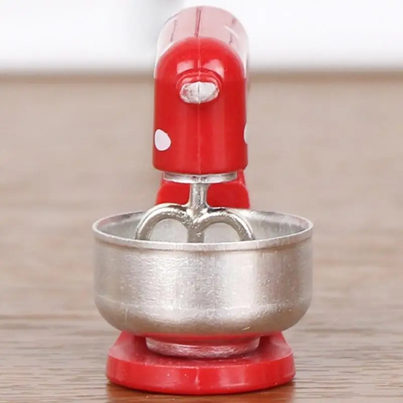 Realistic Wooden Mini Kitchen Set For Doll House Educational Play And Display Collection A2UB