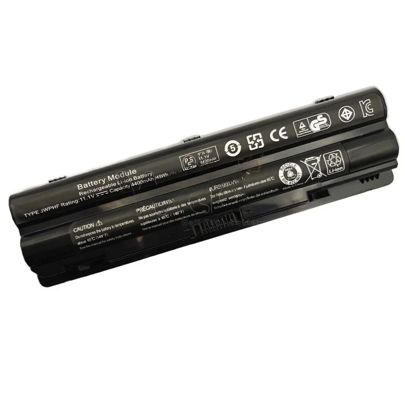 JWPHF WHXY3 6/9 Cells 56Wh Laptop Battery For DELL XPS 14 15 17 L501X L502X L521X L701X L702X L401X J70W7 R795X THHK 312-1123