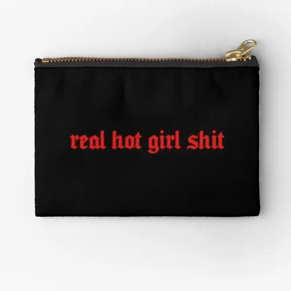 Real Hot Girl Megan Thee Stallion  Zipper Pouches Coin Pocket Small Men Money Panties Bag Socks Key Storage Wallet Women