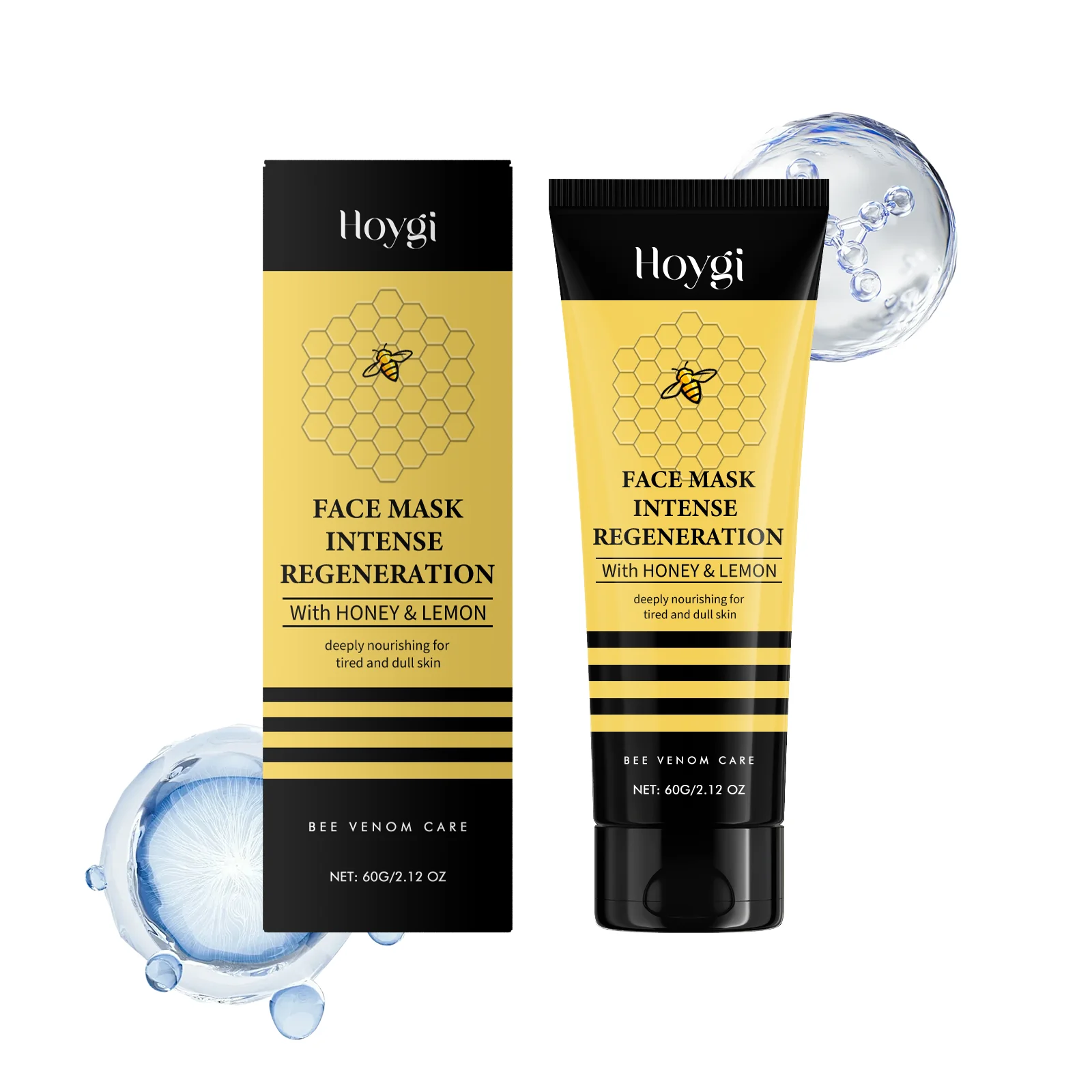 Bio Collagen Real Deep Mask Hydrating Overnight Hydrogel Mask Pore Minimizing Elasticity Skin Care Anti Wrinkle Lifting