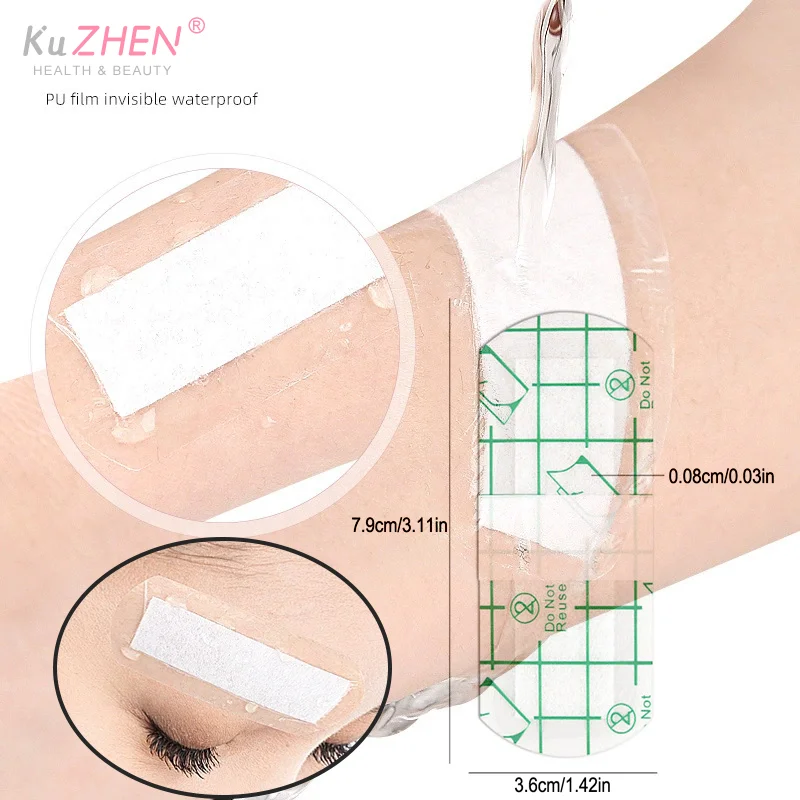 

5Pcs/Pack PU Film Tattoo Eyebrow Tattoo Sterile Waterproof Dressing Eyebrow Protective Patch Dressing Patch Eyebrow