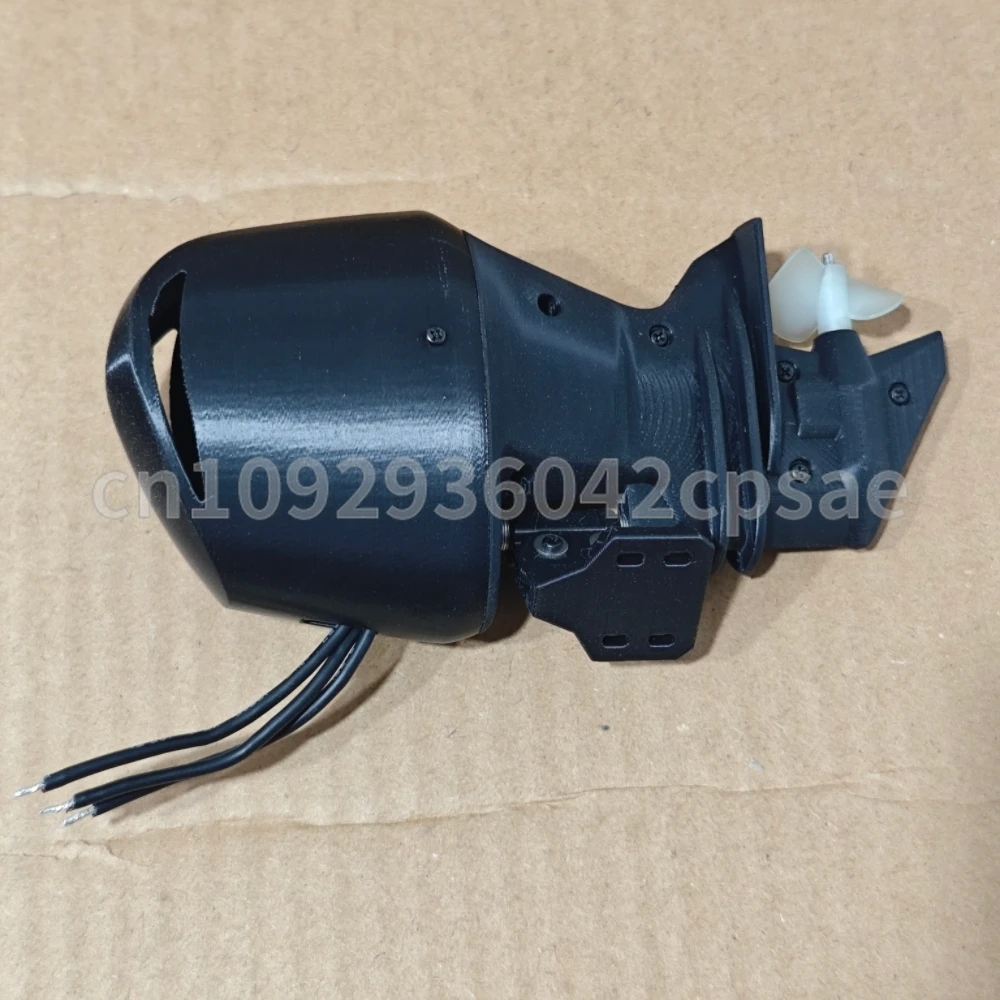 2212 Brushless Motor RC Boat Thruster Shell – PLA 3D Printed Electric Outboard Engine Model for DIY Jet Boat