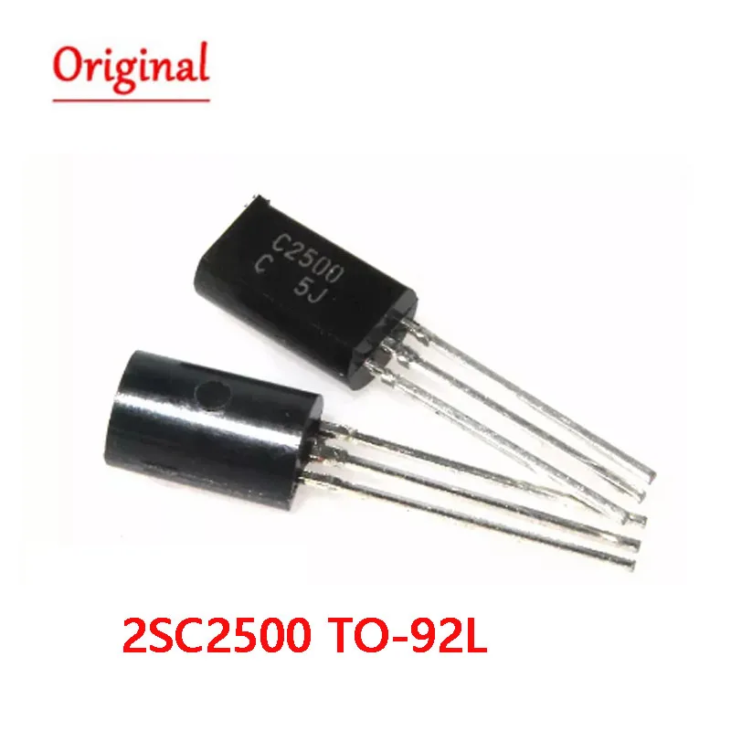 100pcs/lot 2SC2500 C2500 NPN 2A 30V Transistor TO92 TO-92L New Original IC Chipset In Stock