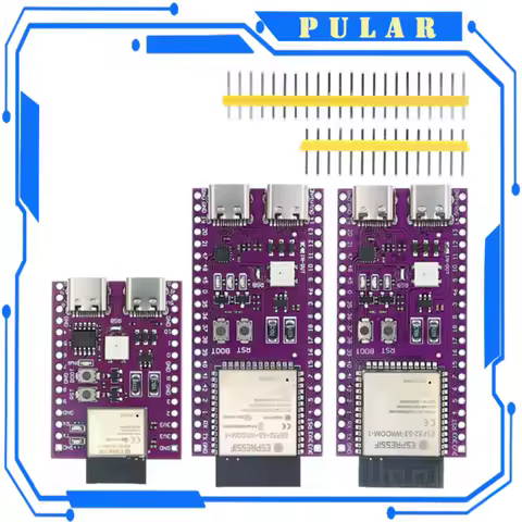 ESP32 ESP32-C3 AI-C3 ESP32-C3-DevKitM-1 N16R8 ESP32-S3-DevKit C ESP32-C3-MINI-1 AI-S3 ESP32-S3 Dual Type-C USB development board