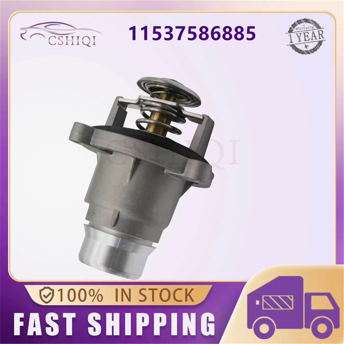 11537586885 Engine Coolant Thermostat 11537502779 11530150976 11530304425 For BMW 545i 550i 645Ci 650i 745Li Alpina B7 X5 X6
