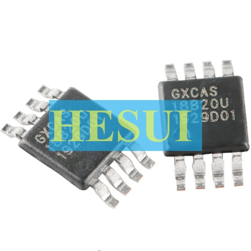 Original GX18B20UH MSOP-8 programmable resolution single bus high precision temperature sensor chip