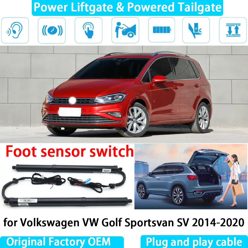 

for Volkswagen VW Golf Sportsvan SV 2014-2020 Automatic Electric Power Liftgate Powered Tailgate Strut Tail Gate Lift System