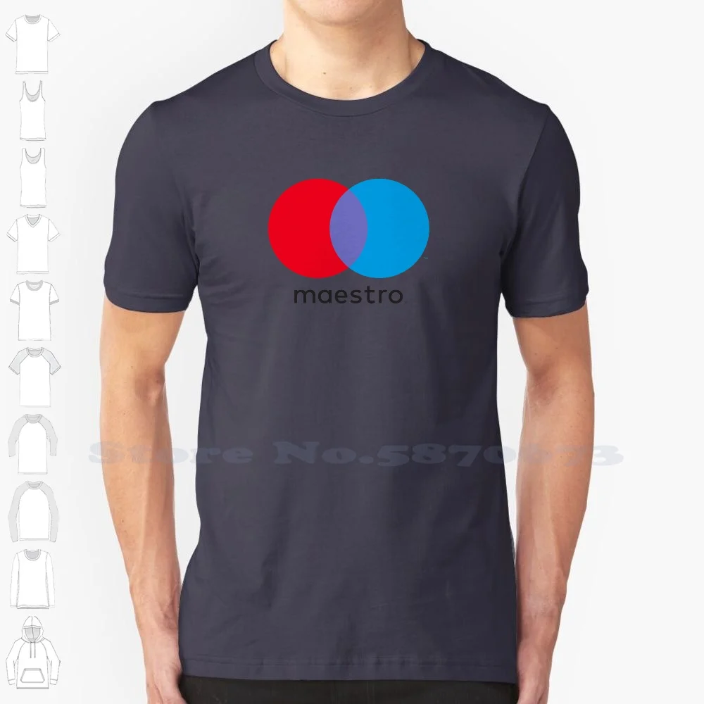 Maestro Logo Casual T Shirt Top Quality Graphic 100% Cotton Tees