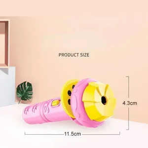 Children's cartoon projector, mini flashlight, baby toy early education 8 Main Sales Children's Lantern - №6