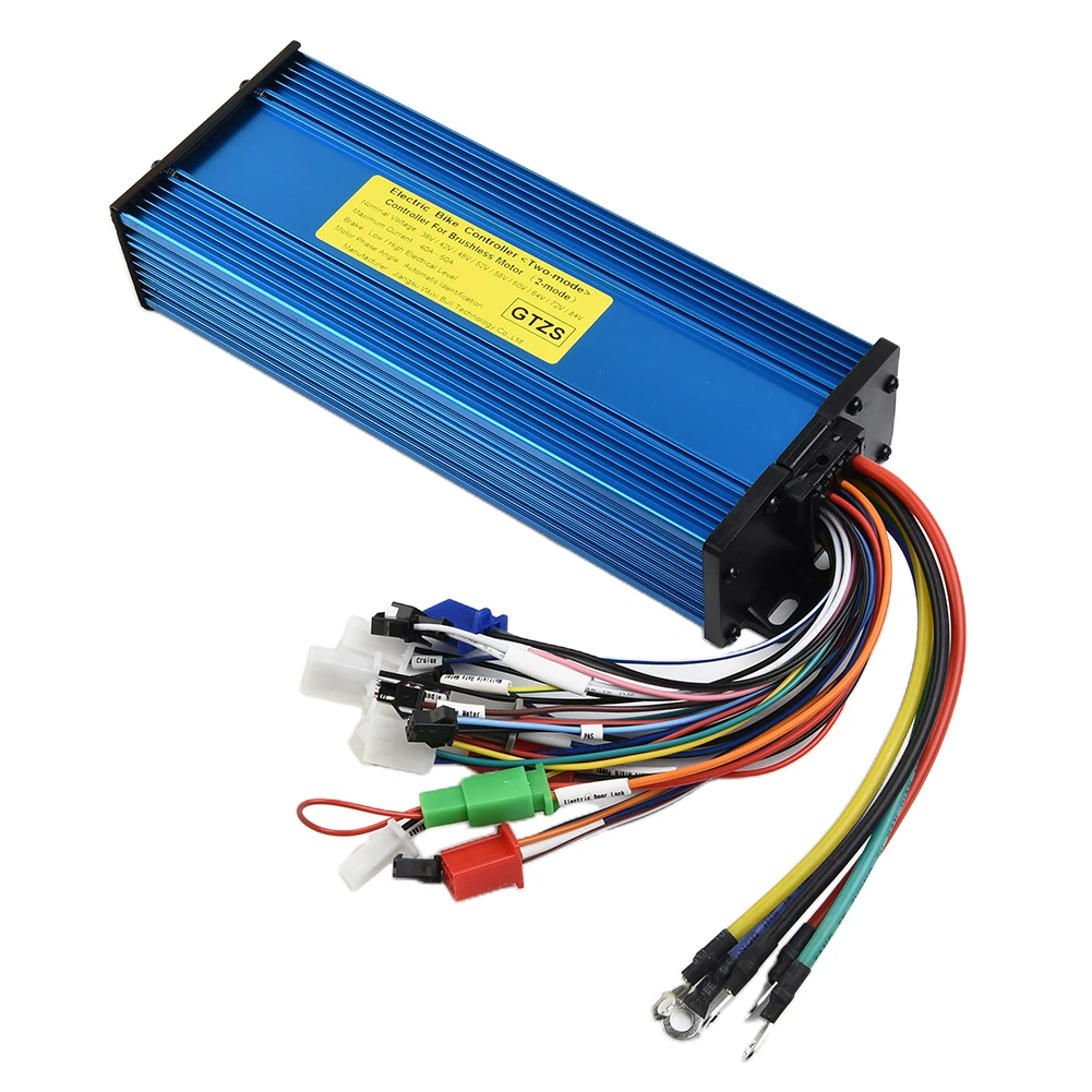 

Бесщеточный контроллер электродвигателя-концентратора 48 В-64 В 1000 Вт-2000 Вт 48 В/60 В/72 В 45A 18mos для электронного велосипеда, электросамоката, двухколесного трехколесного