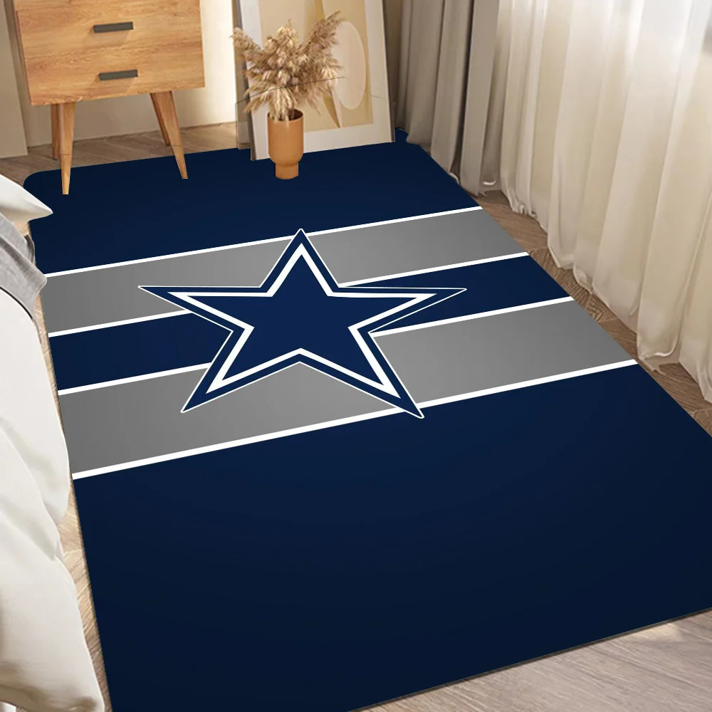 Dallas C-Cowboys Prayer Hallway Carpet Non-Slip Laundry Room Mat Laundry Decor Balcony Child Living Room Bedside Area Rugs