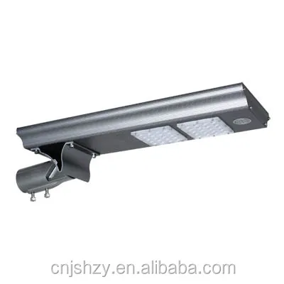 Road application waterproof ip66 20W 40W 80W integrated SOLAR LED STREET LIGHT all in one