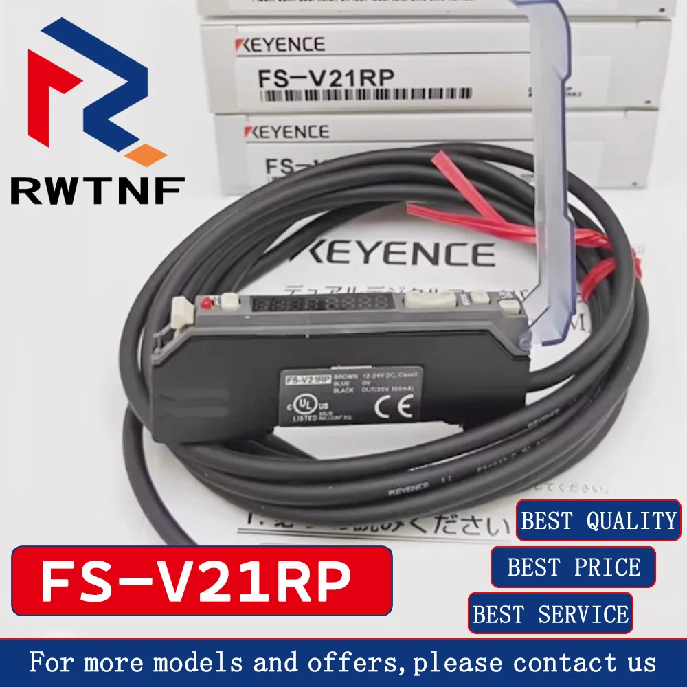 

Brand New Genuine FS-V21RP KEYENCE dual display digital fiber optic amplifier sensor