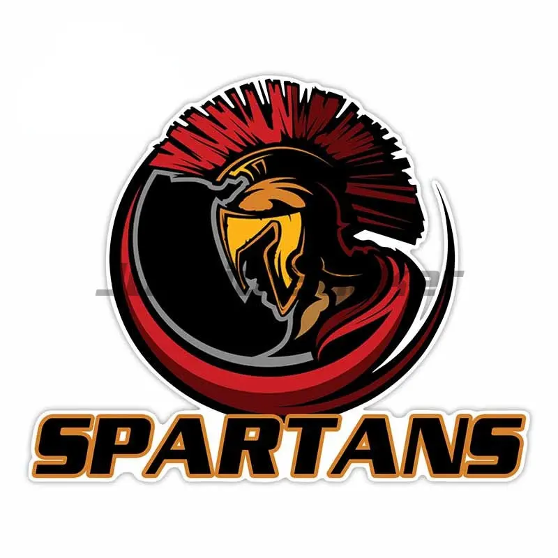 Spartan Helmet Shape Accessories Vinyl Sticker Wall Window Suitcase Laptop Mirror Scooter Moto Window Trunk Windshield Decal