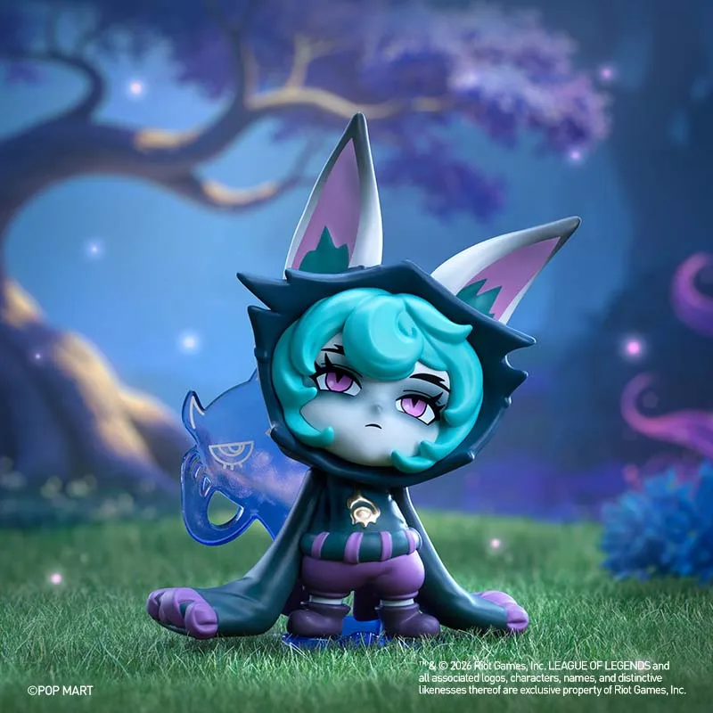 POP MART New Arrival League Of Legends Series Clash Of Cuties Serie Blind Box Anime Action Figure Toy Collect Gift For Game Fans - view 5